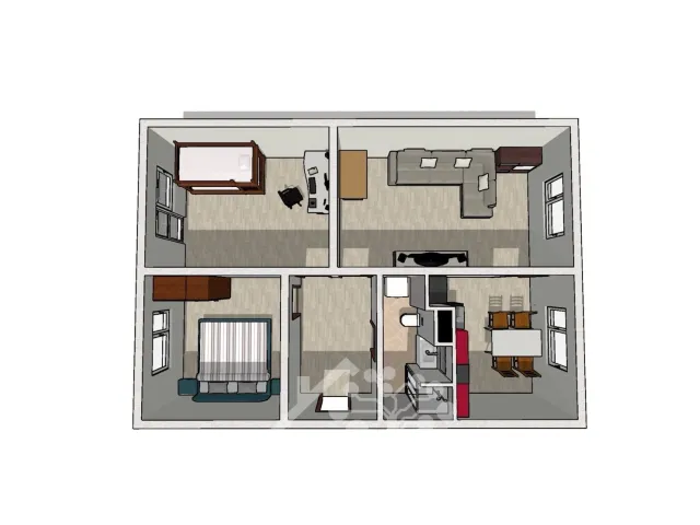 Prodej bytu 3+1 77 m², Smetanova, Trutnov - Střední Předměstí