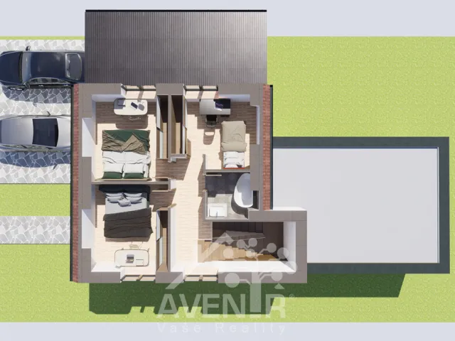 Prodej stavebního pozemku 864 m², Střížovice, okres Kroměříž