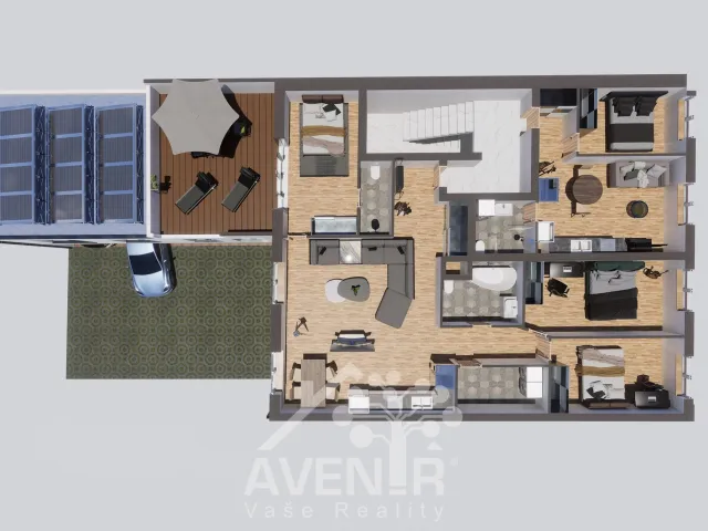 Prodej rodinného domu 206 m², pozemek 364 m² Svatoplukova, Uherské Hradiště