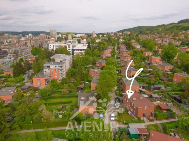baťovský čtvrtdomek na ulici Kotěrova ve Zlíně