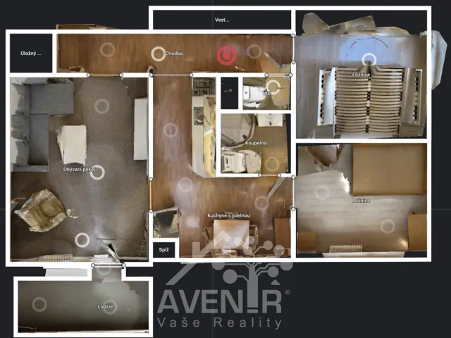 Pronájem bytu 3+1 65 m²