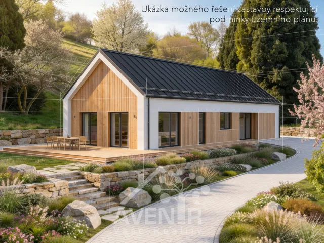 Prodej stavebního pozemku 1638 m², Kašava