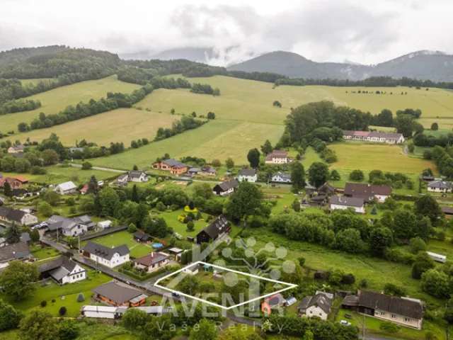 Prodej stavebního pozemku 1167 m², Zadní, Velké Losiny