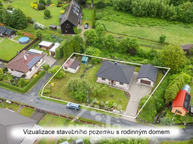 Prodej stavebního pozemku 1167 m², Zadní, Velké Losiny