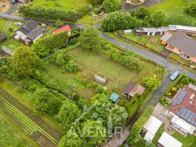 Prodej stavebního pozemku 1167 m², Zadní, Velké Losiny