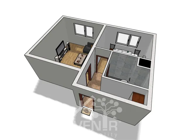 Pronájem bytu 1+1 37 m², Rokytnice nad Jizerou - Horní Rokytnice