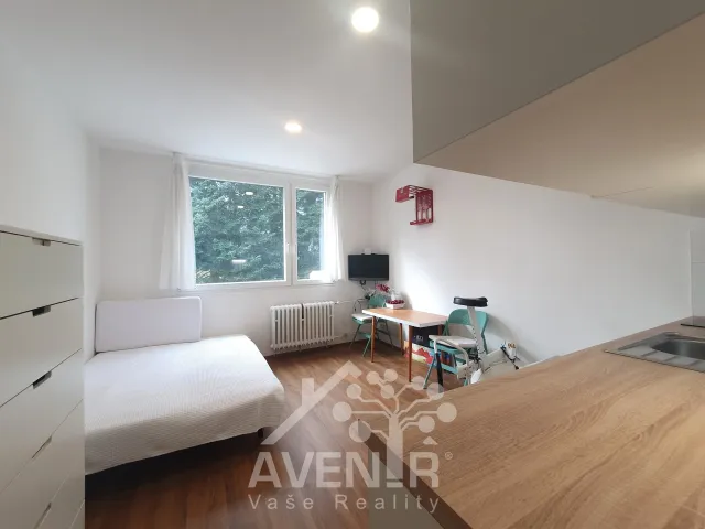 Pronájem bytu 1+kk 20 m², Na Výšině, Jablonec nad Nisou