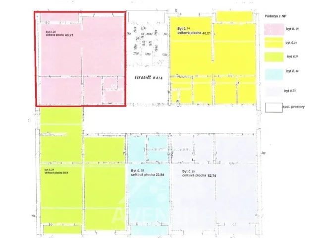 Prodej bytu 2+kk 48 m², Bavlnářská, Semily - PodmokliceBavlnářská, Semily - Podmoklice