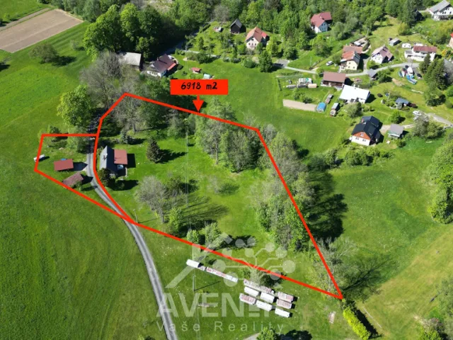 Prodej rodinného domu 160 m², pozemek 6 918 m² Roprachtice, okres Semily