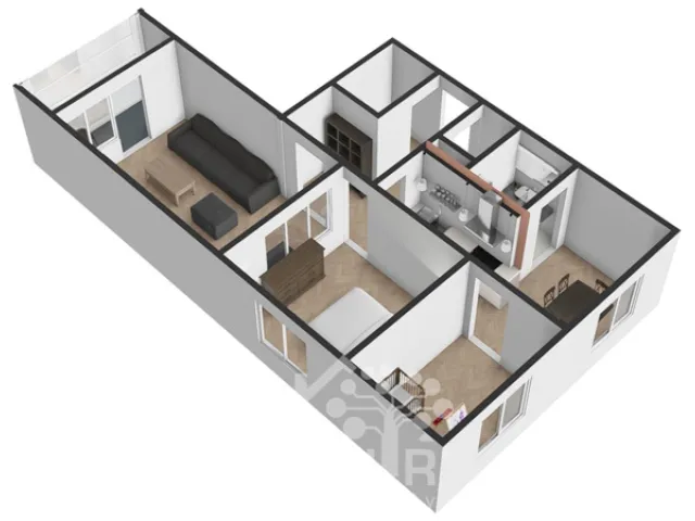 Prodej bytu 3+1 68 m², Sídliště, Hostinné