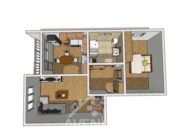 Prodej bytu 2+1 47 m², Jablonec nad Jizerou