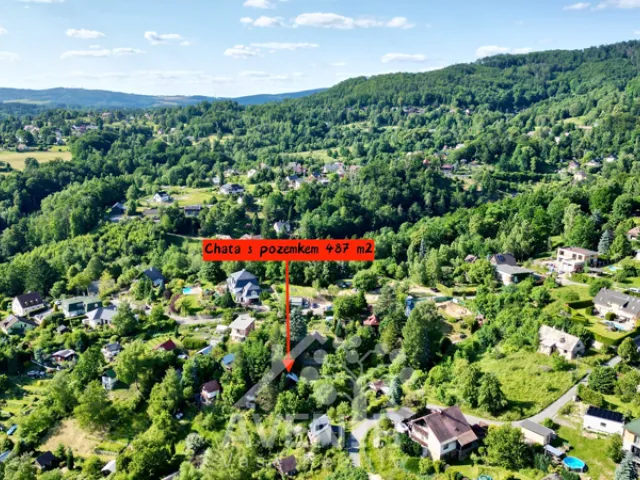 Prodej chaty 24 m², pozemek 487 m², Liberec