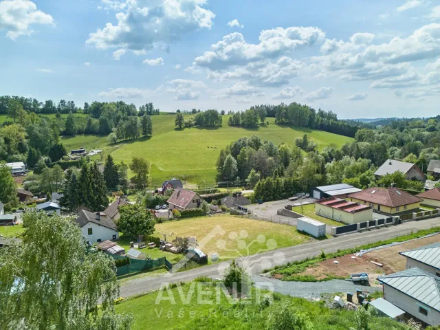 Prodej stavebního pozemku 1478 m²Prodej stavebního pozemku 1478 m², Trutnov - Volanov