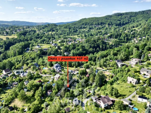 Prodej chaty 24 m², pozemek 487 m², Liberec