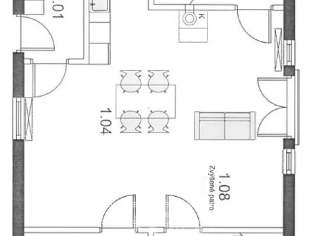 Prodej stavebního pozemku 1103 m², Krnsko