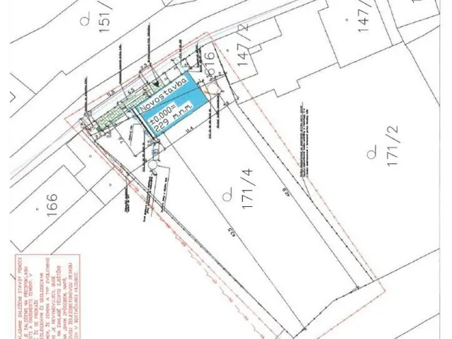 Prodej stavebního pozemku 1103 m², Krnsko
