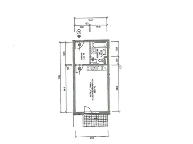 Prodej bytu 1+kk 33 m² Laurinova, Mladá Boleslav - Mladá Boleslav III