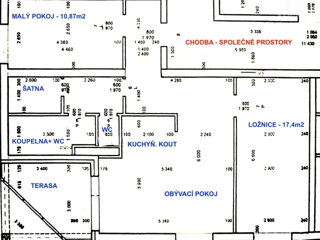 Prodej bytu 3+kk 83 m²