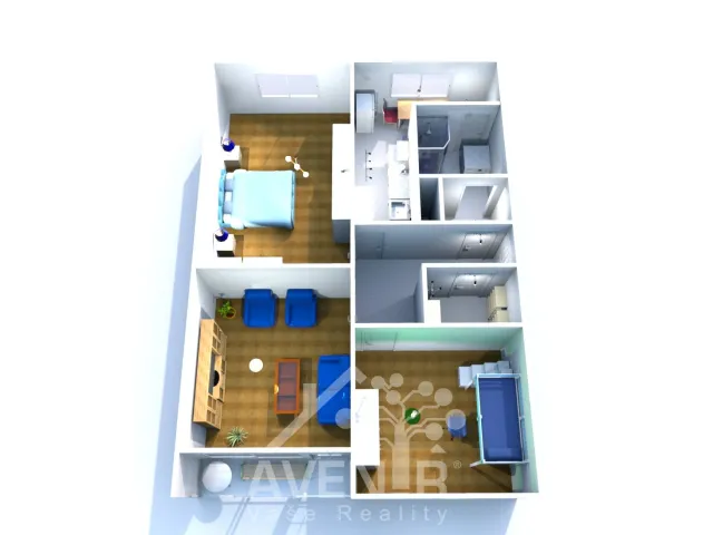 Prodej bytu 3+1 63 m², Konopná, Liberec - Liberec XIV-Ruprechtice