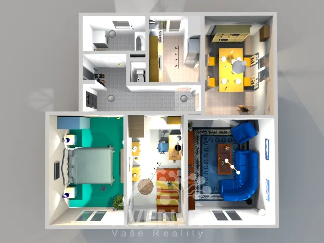 Prodej bytu 4+1 75 m², Puškinova, Liberec - Liberec XXIV-Pilínkov