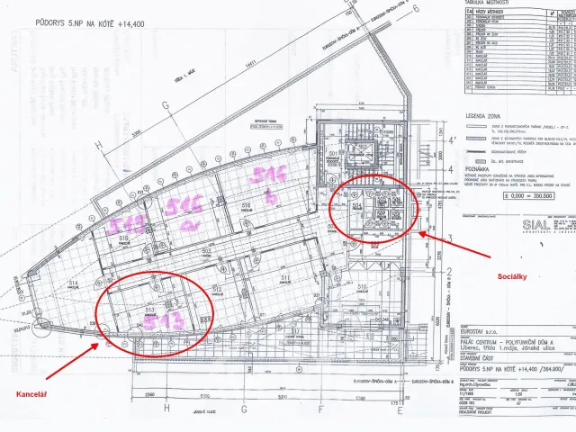 Pronájem kanceláře 22 m², 1. máje, Liberec - Liberec III-Jeřáb