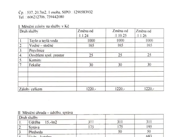 Prodej bytu 1+kk 19 m², Velké Hamry