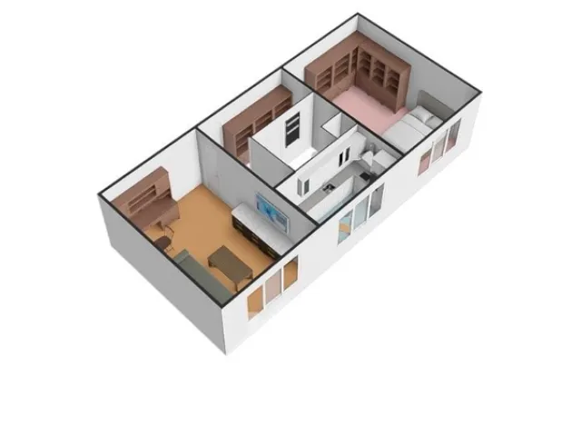 Prodej bytu 2+1 53 m², Nad úžlabinou, Praha - Malešice