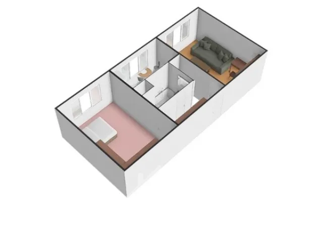 Prodej bytu 2+1 53 m², Nad úžlabinou, Praha - Malešice