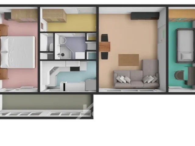 Prodej bytu 3+kk 54 m², Bohušovická, Praha - Prosek