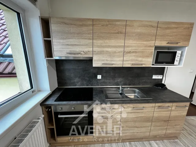 Pronájem bytu 1+kk 33 m² (Podkrovní), Komenského, Veselí nad Moravou